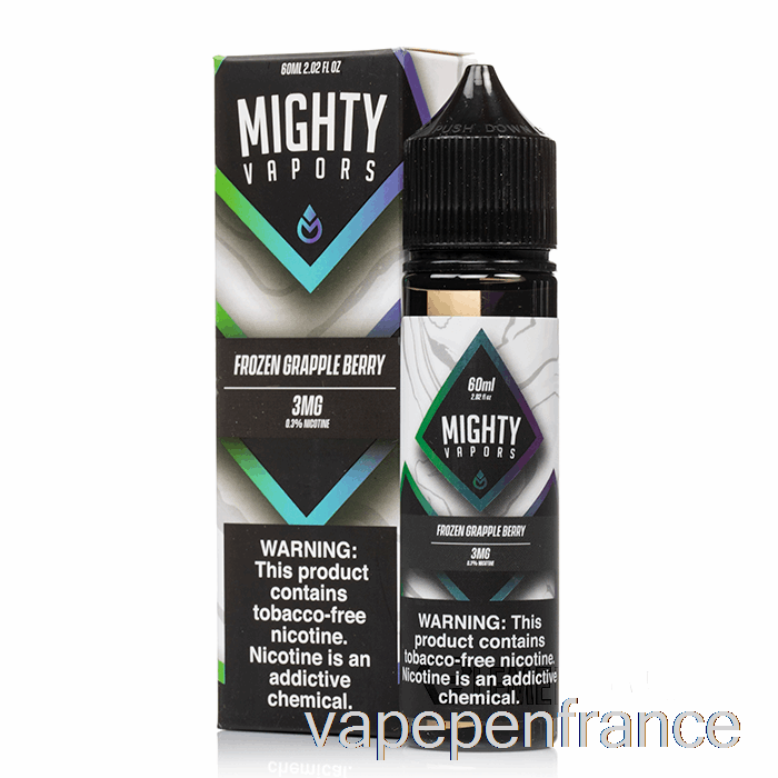Grappin Surgelé - Vapeurs Puissantes - Stylo Vape 60 Ml 6 Mg